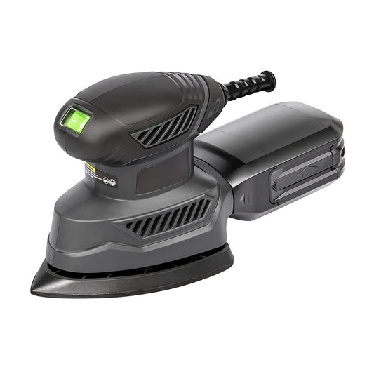 Detail Sander with Dust Box and 20 Sandpapers for Woodworking