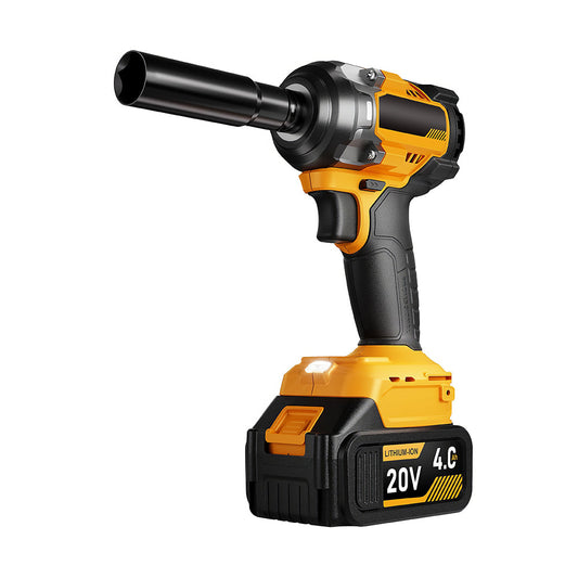 1/2" 20V Brushless Impact Wrench with 2 Batteries and Fast Charger