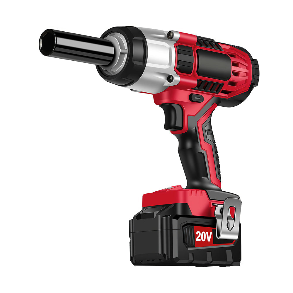 1/2" 20V Brushless Impact Wrench Kit with 3.0Ah Battery and 4 Sockets