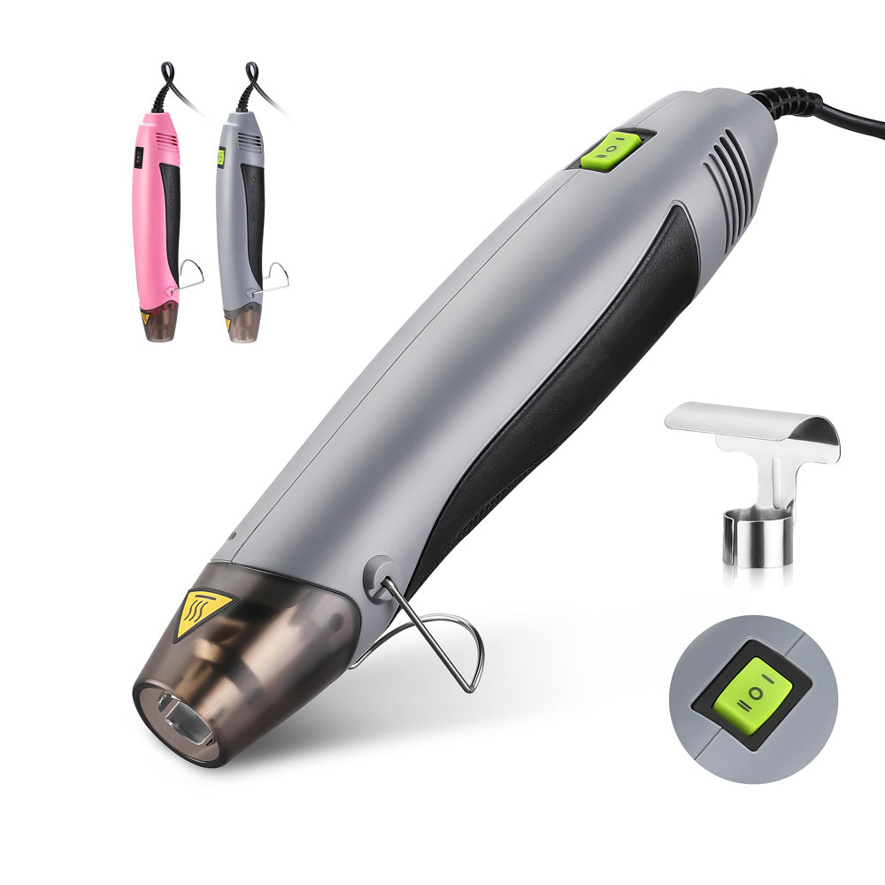 400W Mini Heat Gun with Reflector Nozzle and Overload Protection