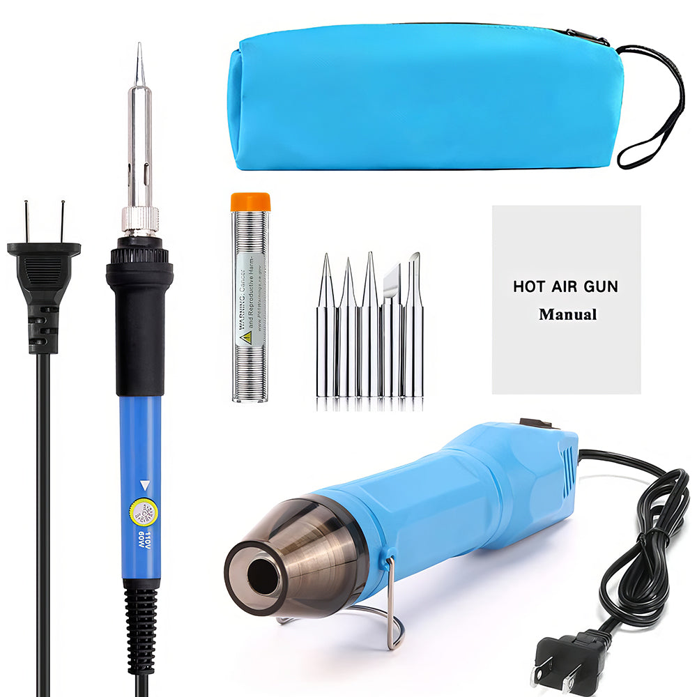 300W Mini Heat Gun with Stand and Overheat Protection