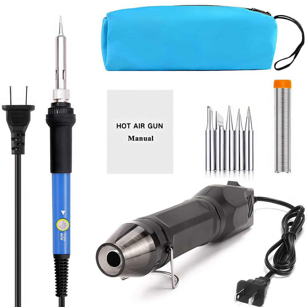 300W Mini Heat Gun with Stand and Overheat Protection